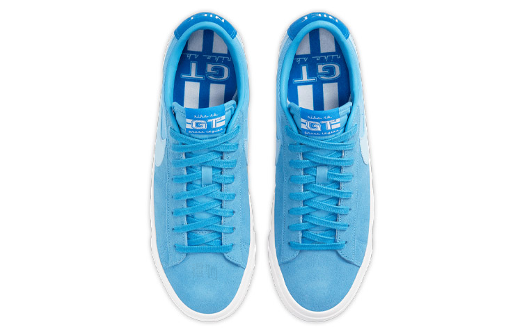 Мужские кеды Nike Blazer GT Blue (синие) — фото 4
