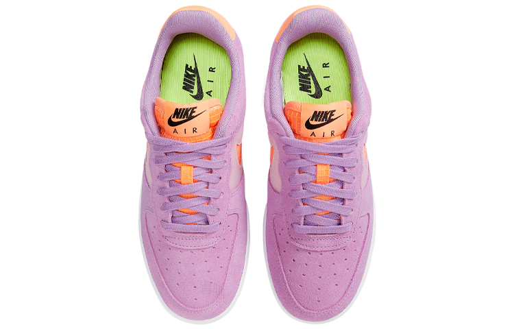 Женские кроссовки Nike Air Force 1 (оранжево-фиолетовый) — Оранжевыйфиолетовый — фото 4