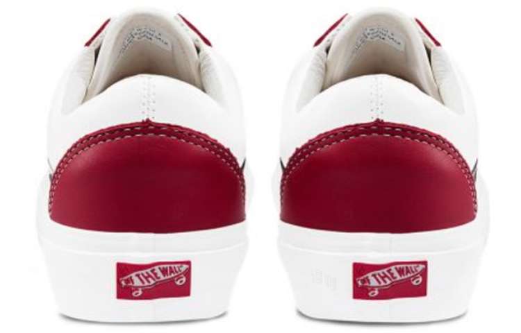 Кеды Vans Old Skool Vlt Lx (красно-белые) — фото 5