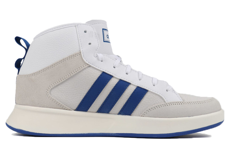 Кеды adidas Court80s (бело-синие) — Белый / синий — фото 2