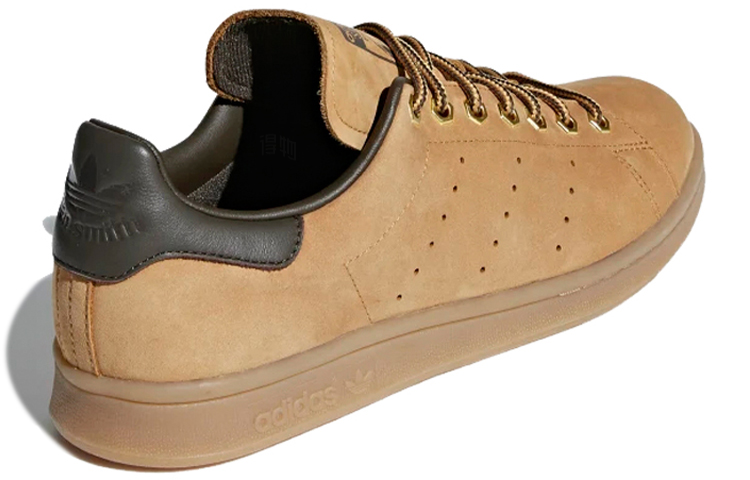 Мужские кеды adidas originals STAN SMITH (коричневые) — 小麦色 — фото 3