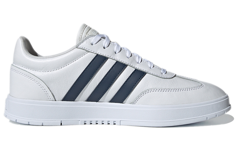 Мужские кеды adidas neo Gradas (бело-сине-серые) — Белый / синий / серый — фото 2