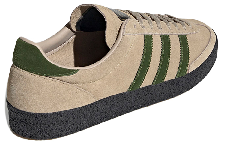 Мужские кеды adidas originals Lotherton Spzl (коричнево-зеленый) — фото 4