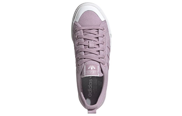 Женские кеды adidas NIZZA (светло-фиолетовые) — фото 5