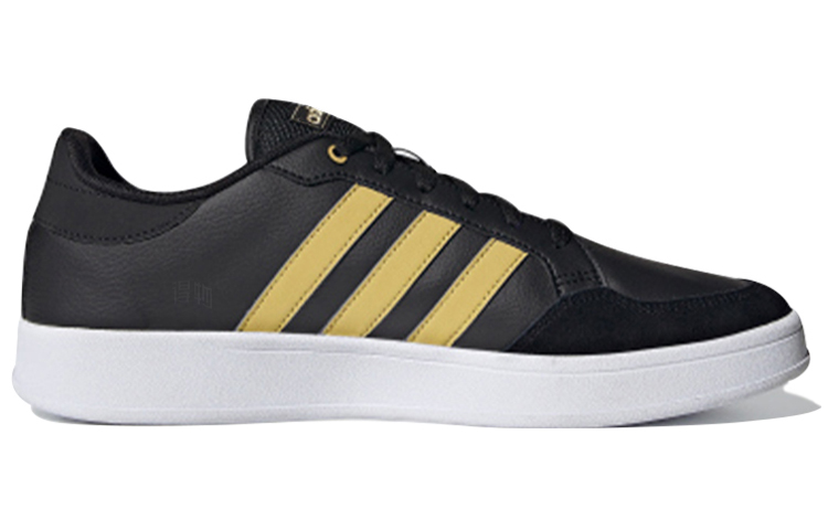 Мужские кеды adidas neo Breaknet (черно-желтые) — фото 2