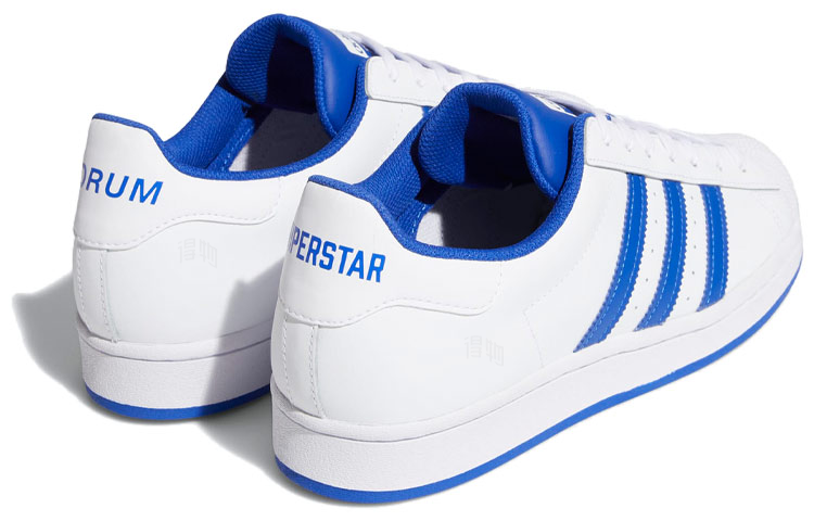 Кеды adidas Originals Superstar (сине-белые) — Синийбелый — фото 6