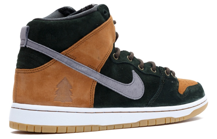 Мужские кроссовки Nike Dunk SB Homegrown Ale Brown (красновато-коричневые) — фото 4