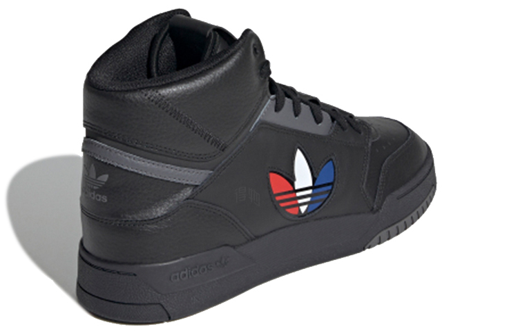 Мужские кеды adidas Drop Step XL (черно-красно-сине-белые) — Чёрный / красный / синий / белый — фото 5