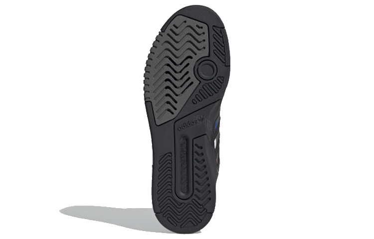 Мужские кеды adidas Drop Step XL (черно-красно-сине-белые) — Чёрный / красный / синий / белый — фото 6