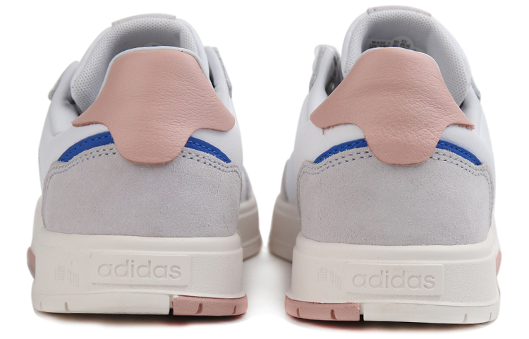 Женские кеды adidas neo Courtmaster (бело-серые) — Белый / серый — фото 4