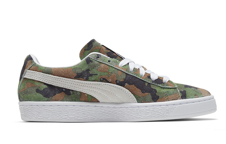 Кеды PUMA Suede Classic Ambush (зеленые) — фото 2