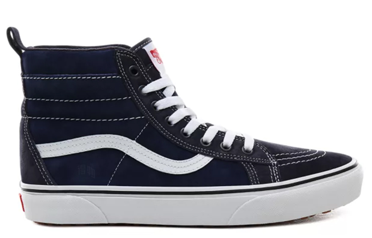 Высокие кеды Vans SK8 MTE (сине-белые) — Синий / белый — фото 2