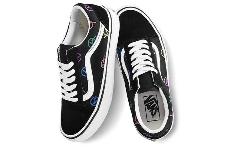 Кеды Vans Old Skool (черно-белые) — фото 4