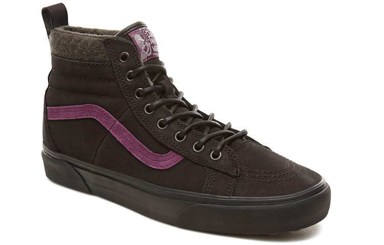 Кеды Vans SK8 BLAKE PAUL 46 MTE (черно-фиолетовый) — Чёрный / фиолетовый — фото 3