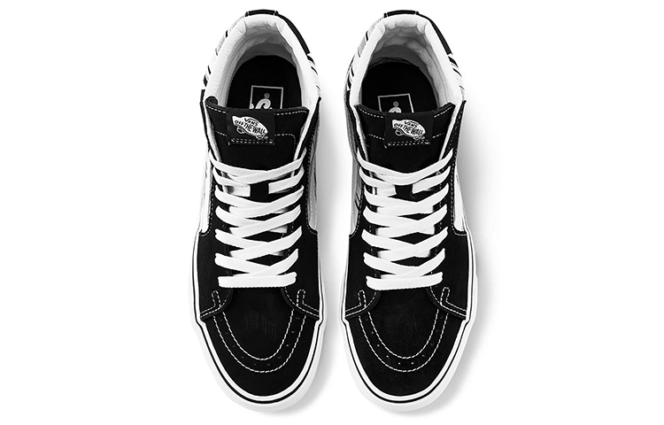 Кеды Vans SK8 (черно-белые) — фото 3