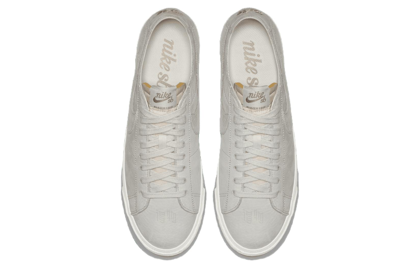 Кеды Nike Blazer Decon Light Bone (костяной белый) — 浅骨色 — фото 4