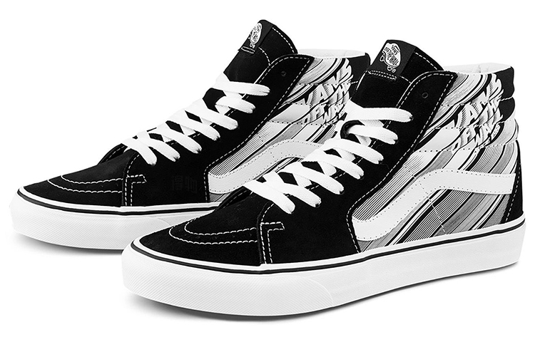 Кеды Vans SK8 (черно-белые) — фото 2