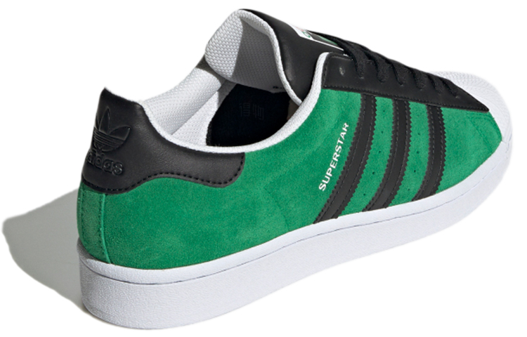 Кеды adidas originals SUPERSTAR (зеленый / белый) — Зелёный / белый — фото 5