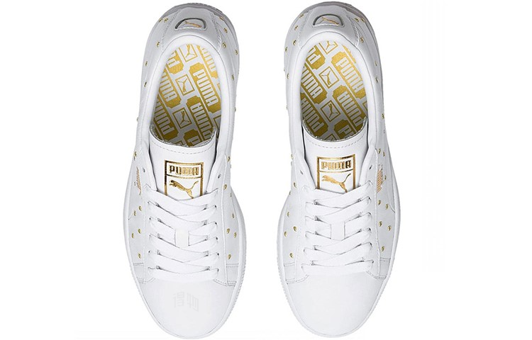 Женские кеды PUMA Studs (белый) — фото 4