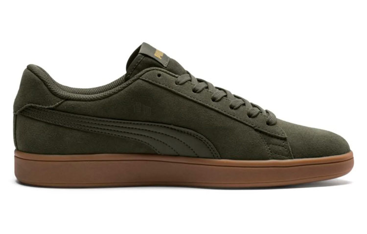Кеды PUMA Smash v2 (хаки) — фото 2