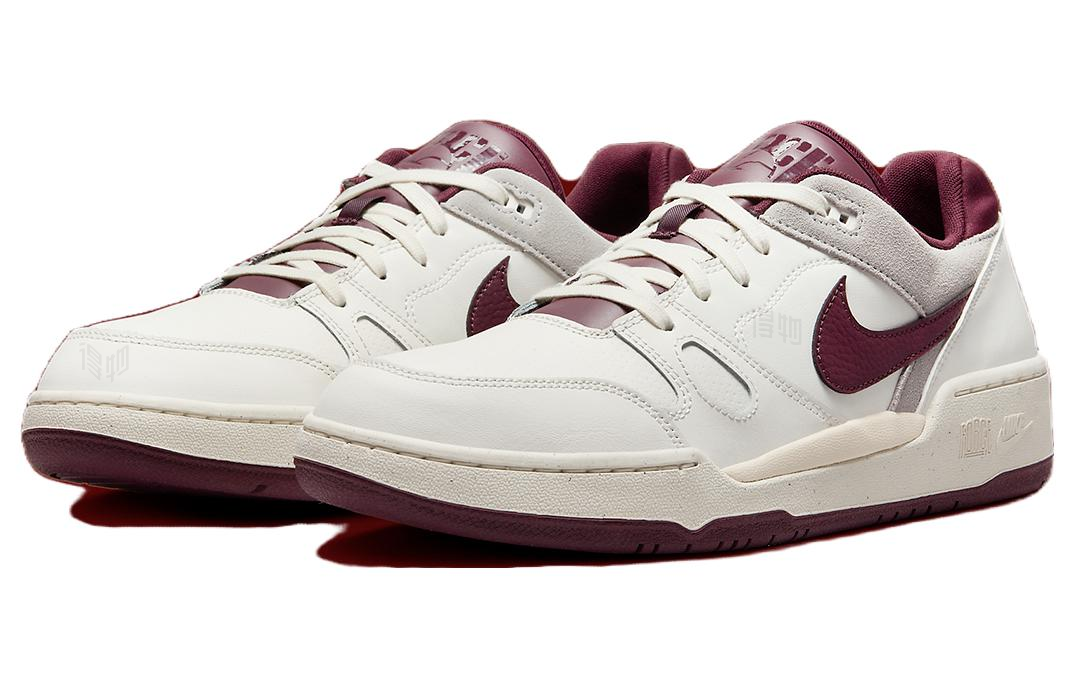 Мужские кроссовки Nike Full Force Low "Valentine’s Day" (бело-красные) — фото 3