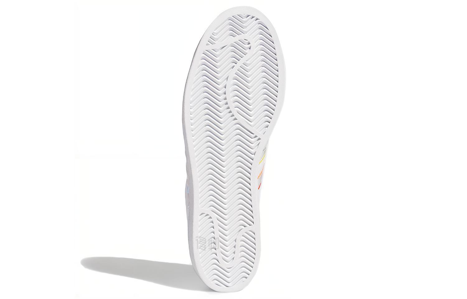 Кеды adidas originals SUPERSTAR Pride LOGO (белый) — фото 6