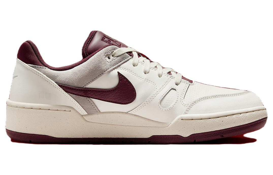 Мужские кроссовки Nike Full Force Low "Valentine’s Day" (бело-красные) — фото 2