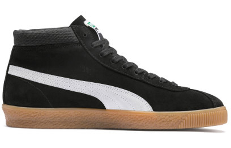 Кеды PUMA Suede '68 MID (черные) — фото 2