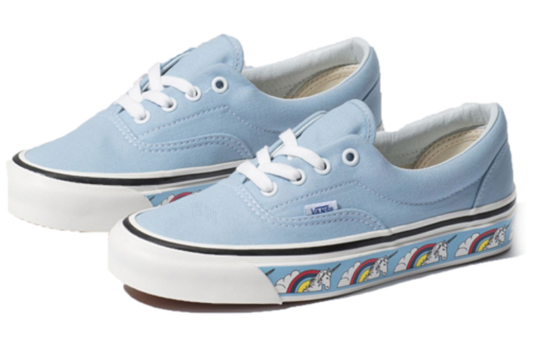 Женские кеды Vans Era 95 DX (светло-голубые) — фото 3