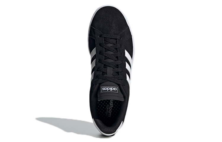 Мужские кеды adidas neo Grand Court (черно-белый) — Чёрный / белый — фото 5