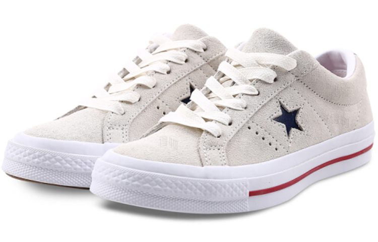Кеды Converse One Star (серые) — фото 3