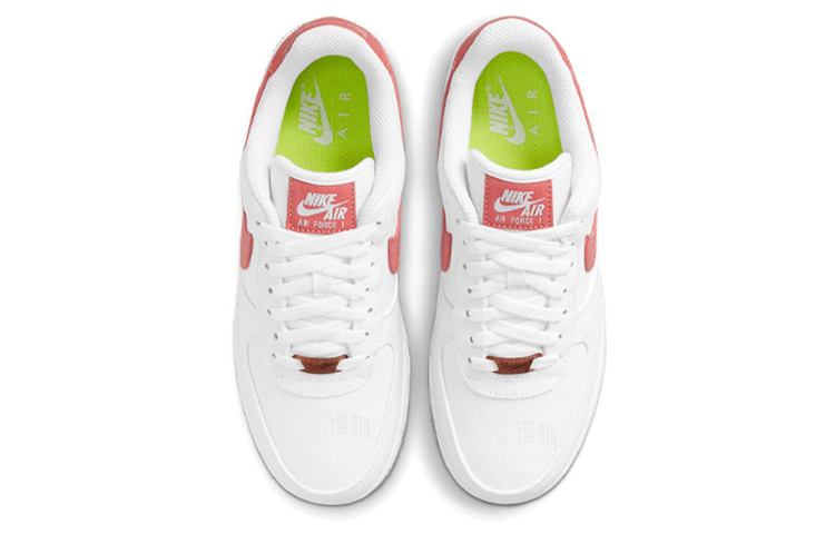 Женские кеды Nike Air Force 1 Catechu (розово-белые) — фото 4