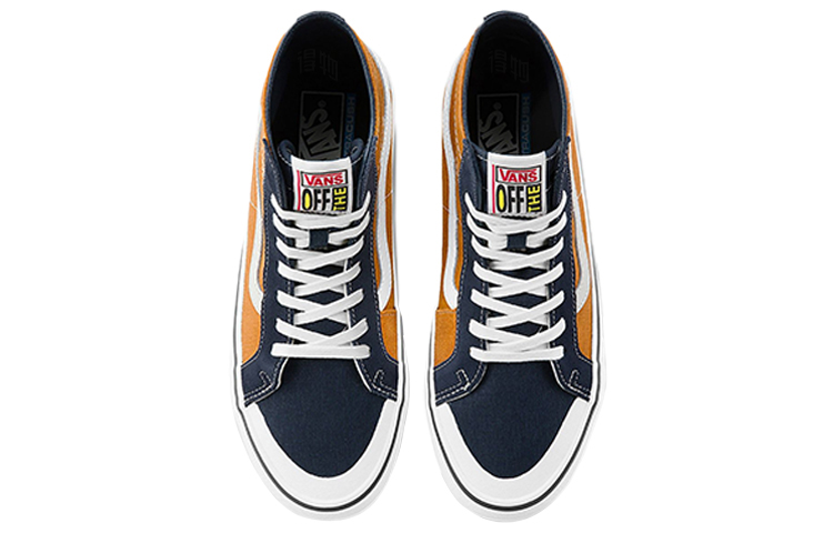 Кеды Vans SK8 138 Decon Sf (черный / желтый) — Чёрный / жёлтый — фото 3