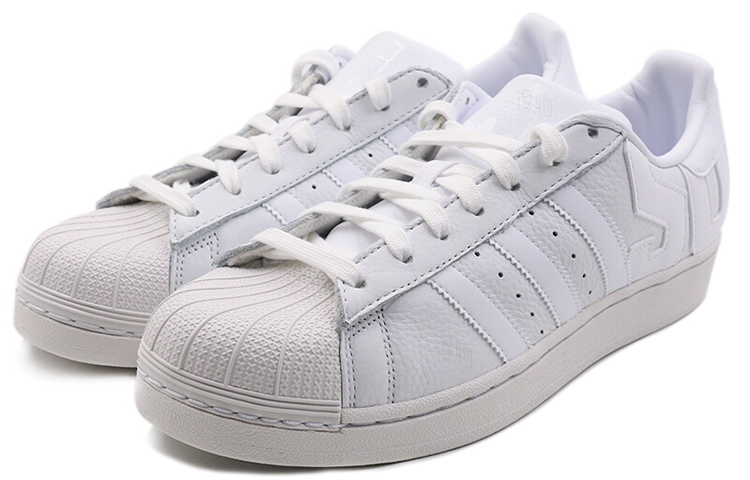 Унисекс кеды adidas Superstar (серо-белые) — фото 2