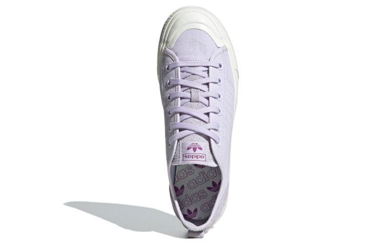 Кеды adidas originals NIZZA (светло-фиолетовые) — фото 4