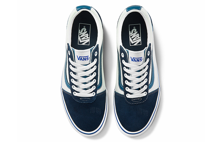 Кеды Vans Ward Active (сине-белые) — 蓝白莫兰迪色 — фото 4
