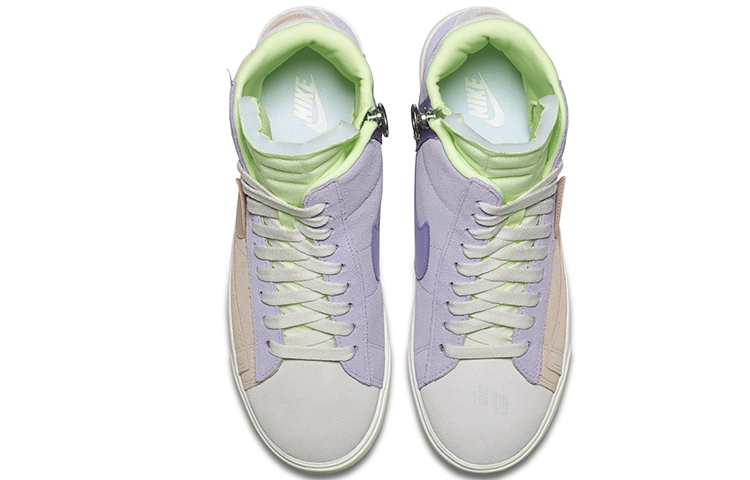 Женские кроссовки Nike Blazer Rebel (розово-фиолетовый) — фото 3