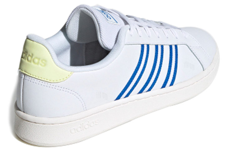 Мужские кеды adidas neo GRAND COURT (бело-синий) — фото 3
