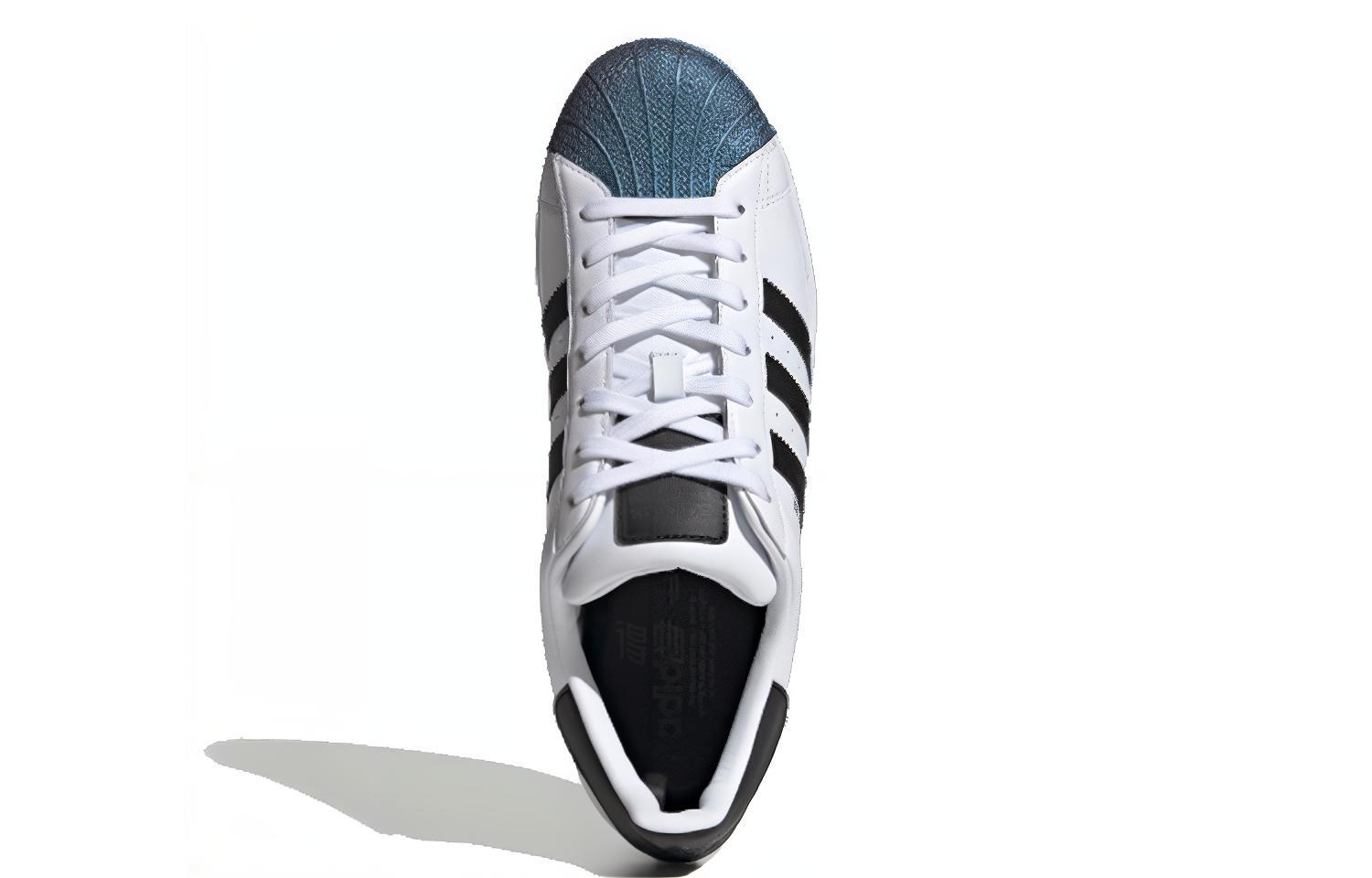 Кеды adidas originals SUPERSTAR (бело-черно-синий) — фото 5