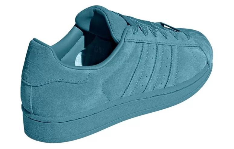 Женские кеды adidas Originals Superstar (темно-синие) — Тёмно-синий — фото 3