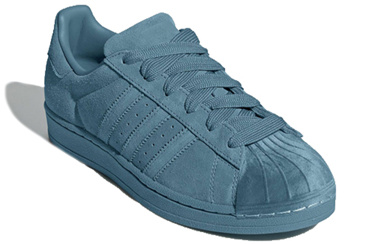 Женские кеды adidas Originals Superstar (темно-синие) — Тёмно-синий — фото 4