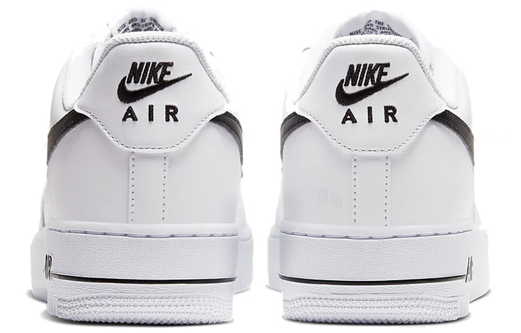 Кеды Nike Air Force 1 '07 (белые) — Белыйчёрный — фото 4