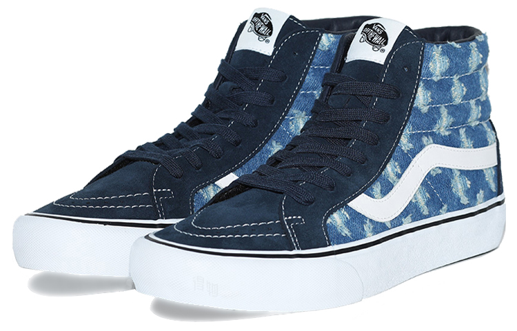 Кеды Vans × Supreme SK8 (синие) — фото 3