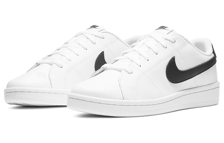 Мужские кеды Nike Court Royale 2 low (бело-черные) — Белый / чёрный — фото 3