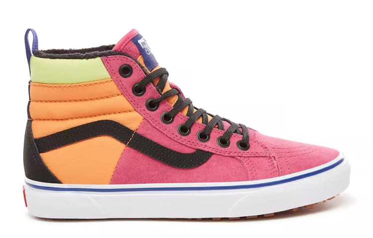 Кеды Vans SK8 46 MTE DX (розово-желтые) — фото 2