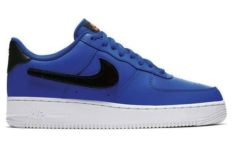 Кроссовки Nike Air Force 1 Racer Blue (синие) — фото 2