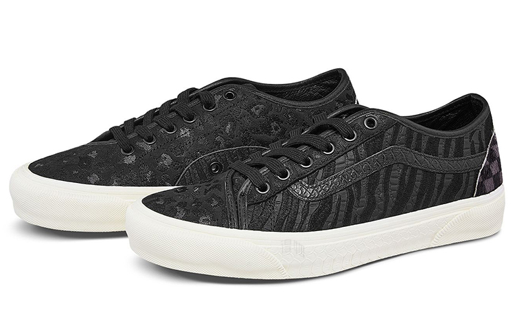 Кеды Vans Bess Ni Sp "Mixed Media" 2020 (черные) — Чёрный — фото 3
