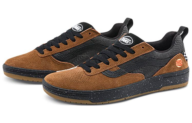 Кеды Vans Pro Skate Zahba (коричнево-черные) — фото 3