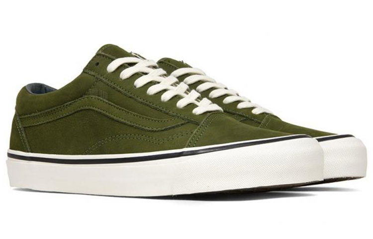 Кеды Vans Old Skool (зеленые) — фото 3