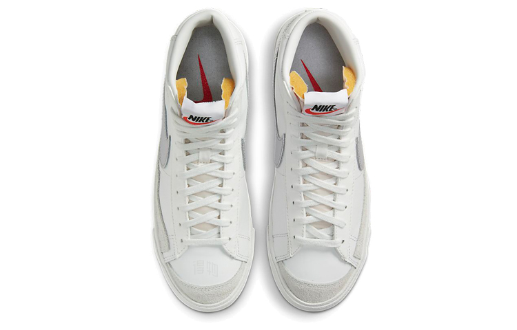 Женские кеды Nike Blazer (серый) — фото 4